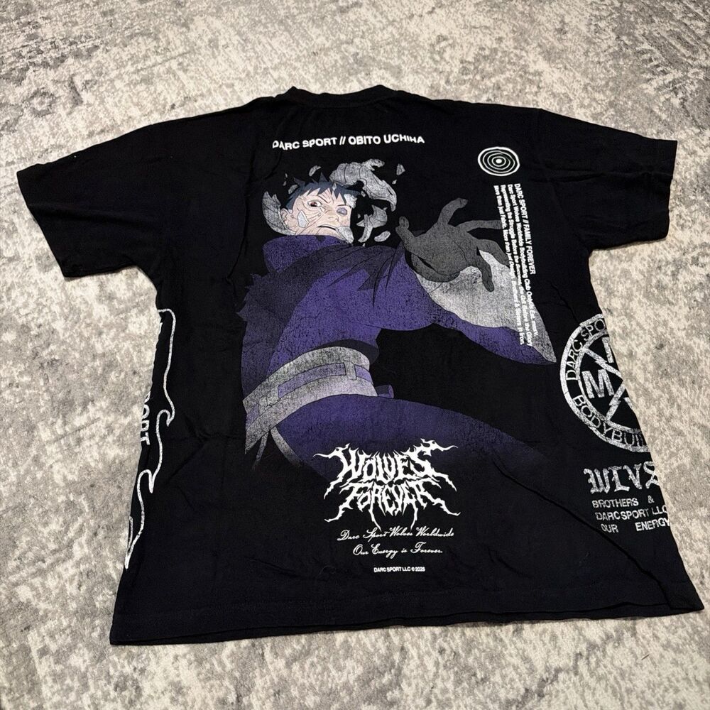 Darc Sport Obito Uchiha Medium Men’s Shirt Side By Side S